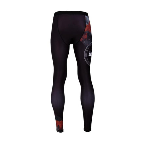 Tatami Renegade Red Camo Grappling Tights-4